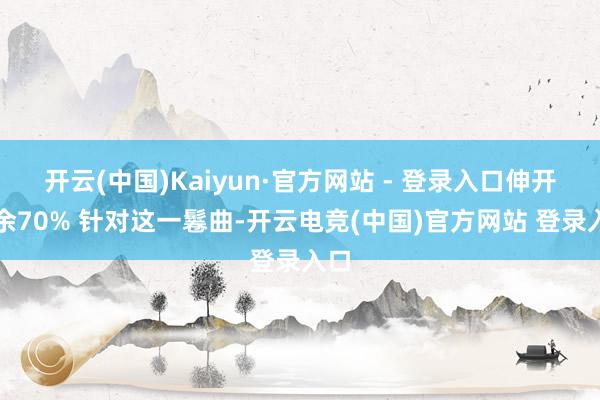 开云(中国)Kaiyun·官方网站 - 登录入口伸开剩余70% 针对这一鬈曲-开云电竞(中国)官方网站 登录入口