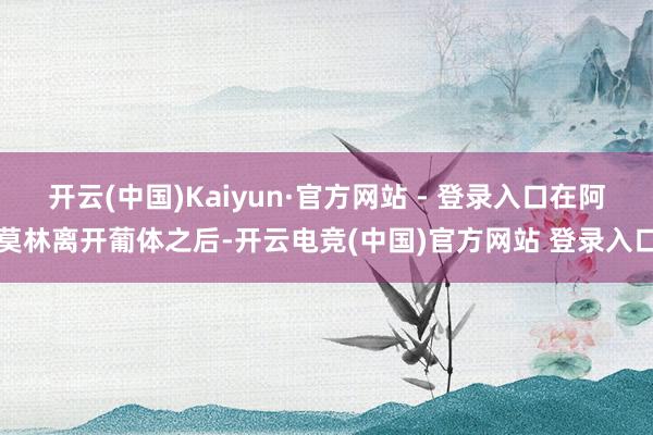 开云(中国)Kaiyun·官方网站 - 登录入口在阿莫林离开葡体之后-开云电竞(中国)官方网站 登录入口